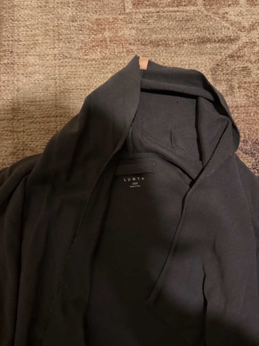Lunya grey robe